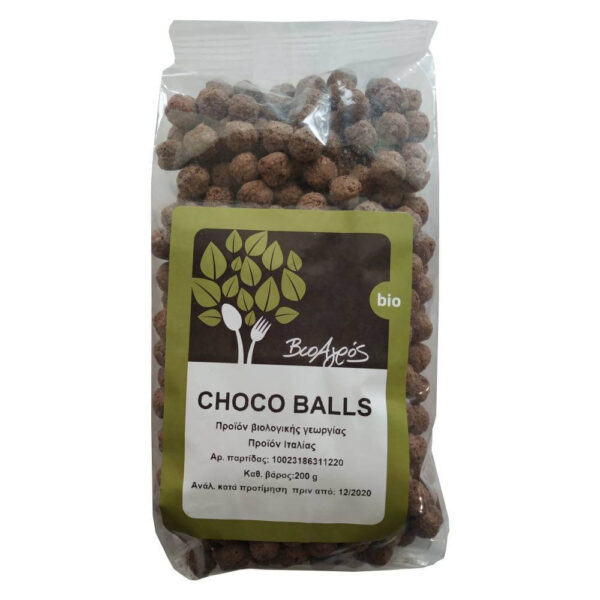Choco Balls, Bio, Βιοαγρός, 200γρ