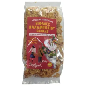 Corn Flakes Ολικής Άλεσης, Χωρίς Ζάχαρη, Βιοαγρός, Bio, 250γρ