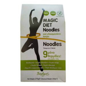Noodles Konjak (Γλυκομανάννη), Magic diet, Βιοαγρός, Bio, 275γρ