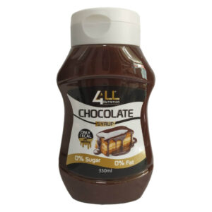 Σιρόπι σοκολάτα, Χωρίς Ζάχαρη, 4AllNutrition, 350ml