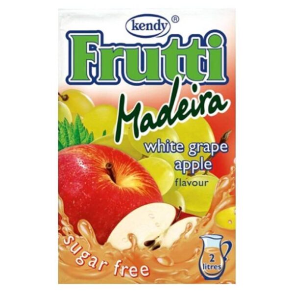 Χυμός σε Σκόνη Frutti Kendy, Madeira (λευκό σταφύλι, μήλο), 8.5γρ