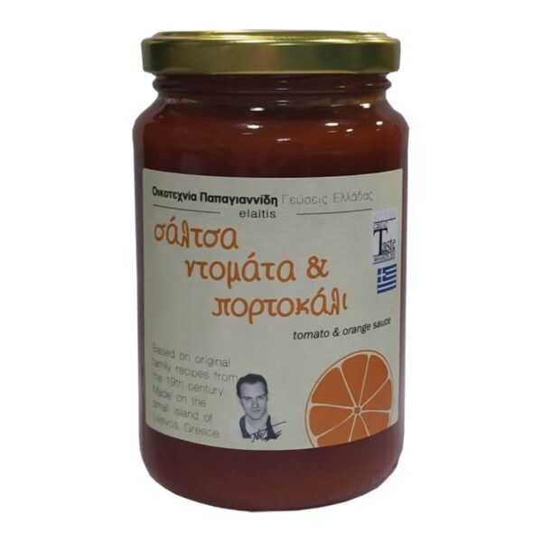 Σάλτσα Ντομάτα με Πορτοκάλι, Οικοτεχνία Παπαγιαννίδη, Γεύσεις Ελλάδος, 380γρ