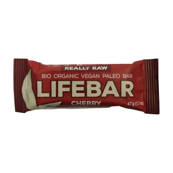 Μπάρα ενέργειας Κεράσι, Bio, Lifebar, 47γρ