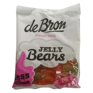 Ζελεδάκια Jelly Bears, Χωρίς Ζάχαρη, De Bron, 90γρ