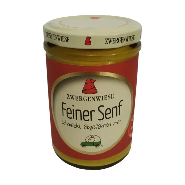 Μουστάρδα απαλή, Χωρίς Ζάχαρη, Bio, Swergenwiese, 160ml