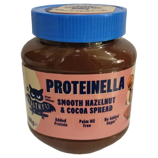 Πραλίνα Φουντουκιού Proteinella, Χωρίς ζάχαρη, HealthyCo, 400γρ