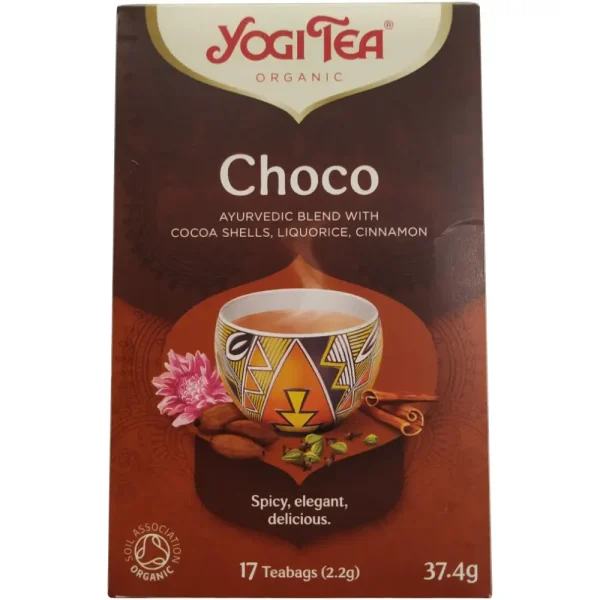 Yogi Tea Choco, Τσάι με κακάο γλυκόριζα κανέλα, Bio, 17 φακελάκια
