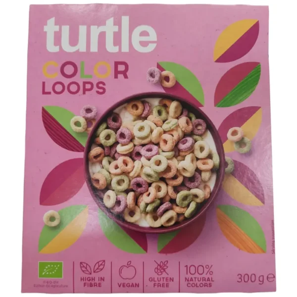 Δαχτυλίδια πολύσπορων δημητριακών, Turtle, 300γρ