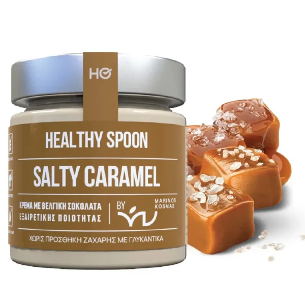 Κρέμα Salty Caramel Healthy Spoon, Χωρίς Ζάχαρη, 200γρ