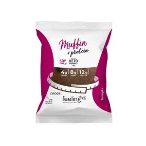 Πρωτεϊνικό Muffin σοκολάτας, FeelingOk, 50γρ
