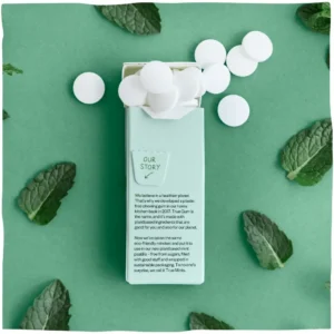 Καραμέλες Χωρίς Ζάχαρη με γεύση φρέσκια μέντα, True Mints, 13γρ