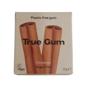 Τσίχλες Χωρίς Ζάχαρη με γεύση κανέλα, True Gum, 21γρ