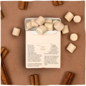 Τσίχλες Χωρίς Ζάχαρη με γεύση κανέλα, True Gum, 21γρ