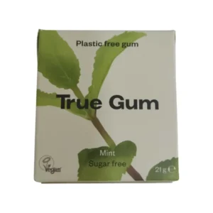 Τσίχλες Χωρίς Ζάχαρη με γεύση μέντα, True Gum, 21γρ
