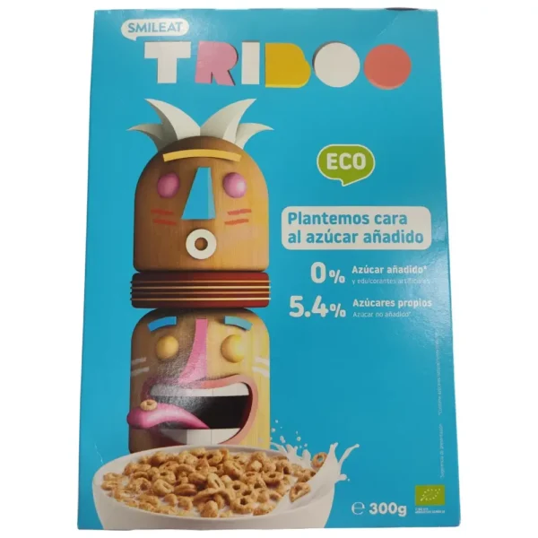 Παιδικά δημητριακά rings, Triboo, Bio, Smileat, 300gr