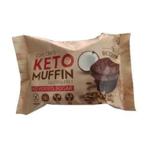 Keto Muffin, Χωρίς Ζάχαρη, Bezgluten, 55γρ