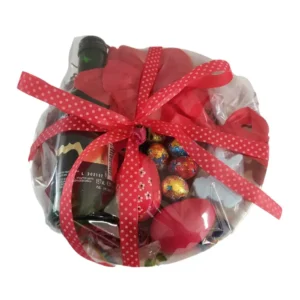 Σύνθεση Πασχαλινός δίσκος με κρασί