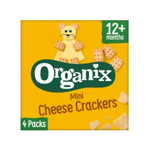 Κράκερ τυριού, από τον 12ο μήνα, Bio, Organix, 4x20γρ