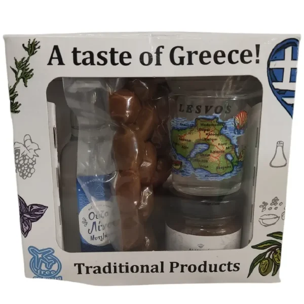 Gift Box Lesvos, Κουτί Δώρου, Εναλλακτικές Καλλιέργειες Αιγαίου, 4τεμ