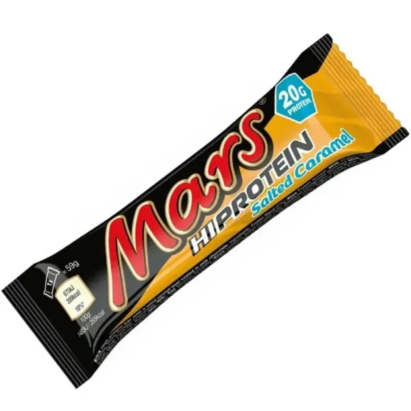 Mars Salted Caramel, Μπάρα Υψηλής Πρωτεΐνης, 57γρ