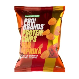 Πρωτεινικά τσιπς, BBQ Paprika, Pro!Brands, 50γρ