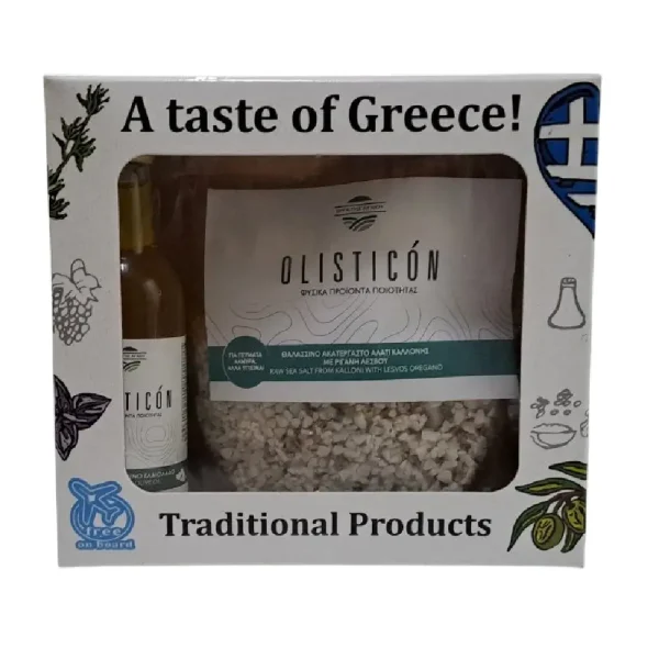 Gift box Lesvos, Συσκευασία Δώρου, Έργα Γης Αιγαίου