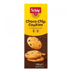 Μπισκότα με Κομματάκια Σοκολάτας, Χωρίς γλουτένη, Schar, 100γρ