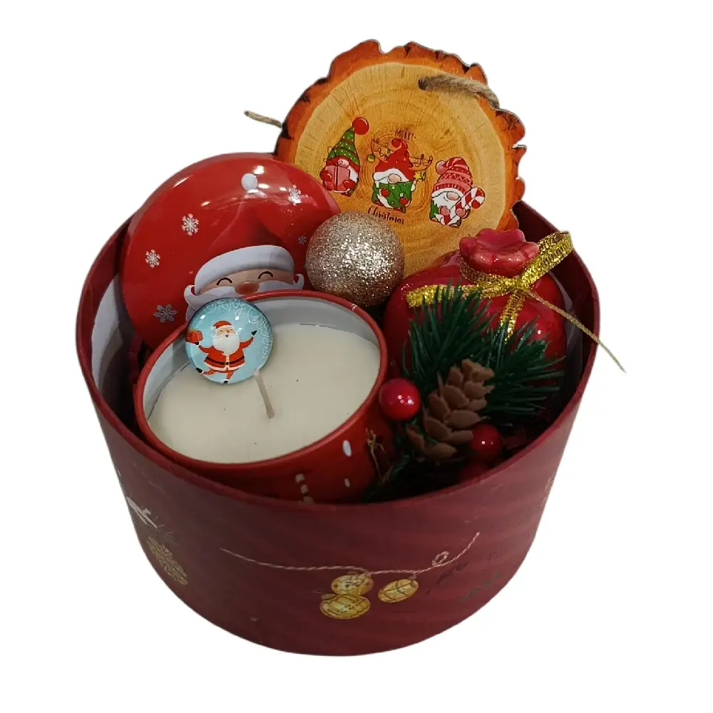 Χριστουγεννιάτικη σύνθεση “Christmas gift”