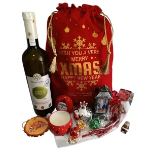 Χριστουγεννιάτικη σύνθεση "Ο Σάκος με τα δώρα"