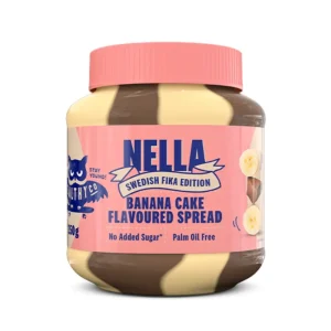Άλειμμα με γεύση Banana Cake Nella, Χωρίς ζάχαρη, HealthyCo, 350γρ