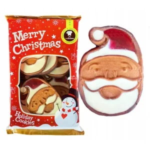 Χριστουγεννιάτικα μπισκότα, σχήμα Άγιος Βασίλης, Μακεδονικά Ζαχαρώδη, 200γρ