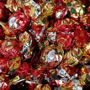 Χριστουγεννιάτικα σοκολατάκια μεγάλα, δίφουντα, Parashou, Χύμα