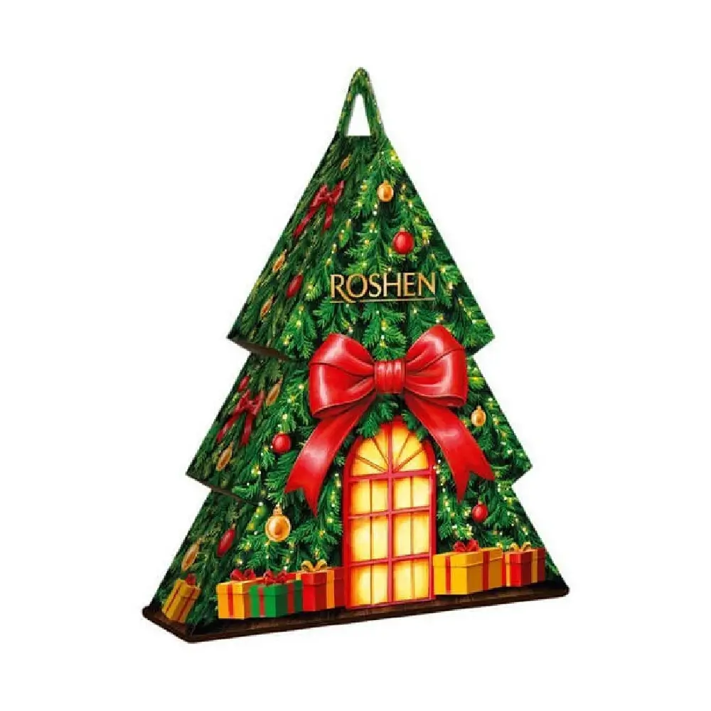Σετ Δώρου με γλυκά κεράσματα "Christmas Tree", Roshen, 388γρ