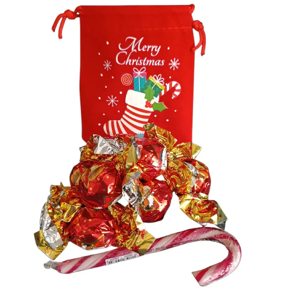 Σετ δώρου με κεράσματα, μινι πουγκί