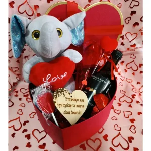 Σύνθεση Αγίου Βαλεντίνου "Cheers to you"