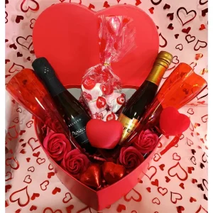 Σύνθεση Αγίου Βαλεντίνου "ΚΑΡΔΙΑ ΓΙΑ ΔΥΟ"