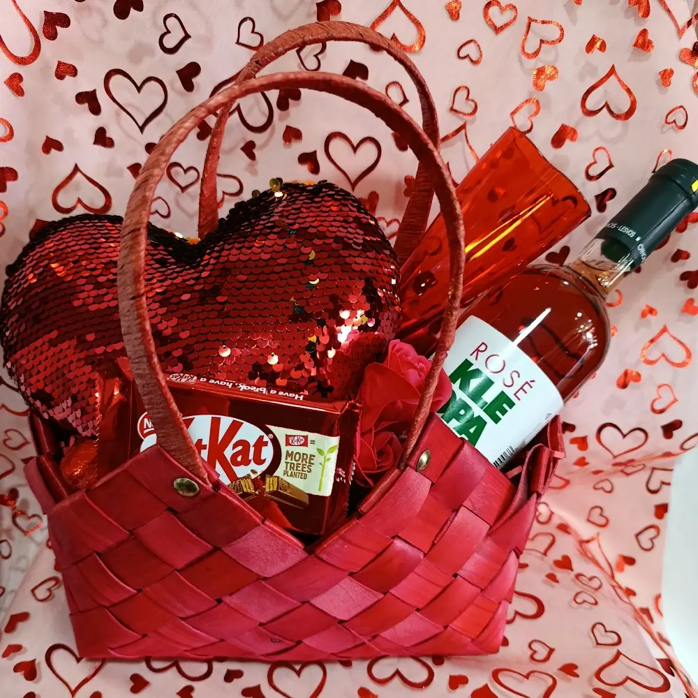 Σύνθεση Αγίου Βαλεντίνου "RED BAG"