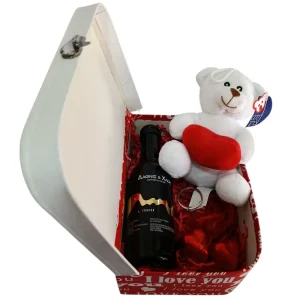 Σύνθεση Κρασιού Αγίου Βαλεντίνου "Το Βαλιτσάκι της Αγάπης"