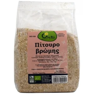 Πίτουρο βρώμης, Bio, Ολα Bio, 700γρ