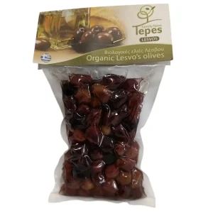 Ελιές Βιολογικές σε άλμη, Tepes, vacuum, 200γρ
