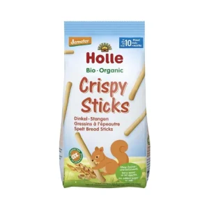 Παιδικά κριτσίνια με ντίνκελ, 10+ μηνών, Bio, Holle, 80γρ