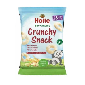 Παιδικό σνακ με ρύζι & φακή, 8+ μηνών, Χωρίς γλουτένη, Bio, Holle, 30γρ