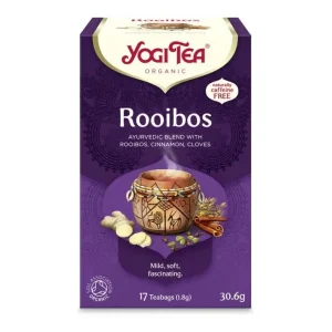 Yogi Tea Rooibos, Μείγμα βοτάνων & μπαχαρικών, ρόιμπος, κανέλα, γαρύφαλλο, Bio, 17 φακελάκια