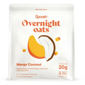 Overnight Oats, Μάνγκο - Καρύδα, Spoosh, 85γρ