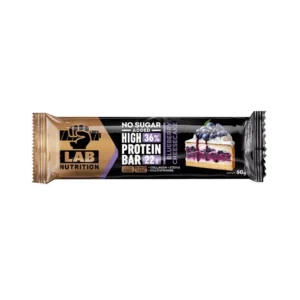 Μπάρα Πρωτεΐνης blueberry cheesecake, Χωρίς Ζάχαρη, Lab Nutrition, 60γρ