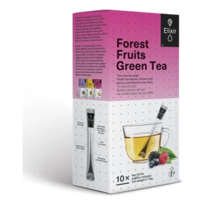 Forest Fruits Green Tea, Sticks, Elixir, 10 τεμ