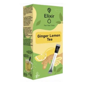 Ginger Lemon Tea, Sticks, Elixir, 10 τεμ