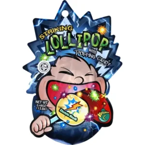 Γλειφιτζούρι με popping candy, electric shock, striking, Beagley Copperinan, 13.8γρ