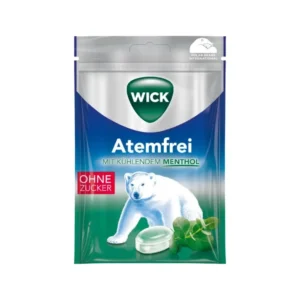 Καραμέλες ευκάλυπτος, Atemfrei, Χωρίς Ζάχαρη, Wick, 72γρ