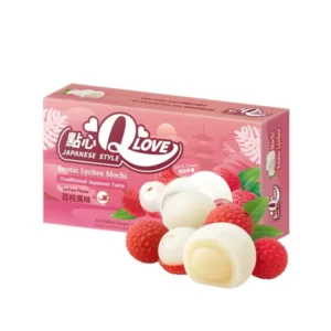 Mini mochi, Exotic Lychee, Qlove, 80γρ